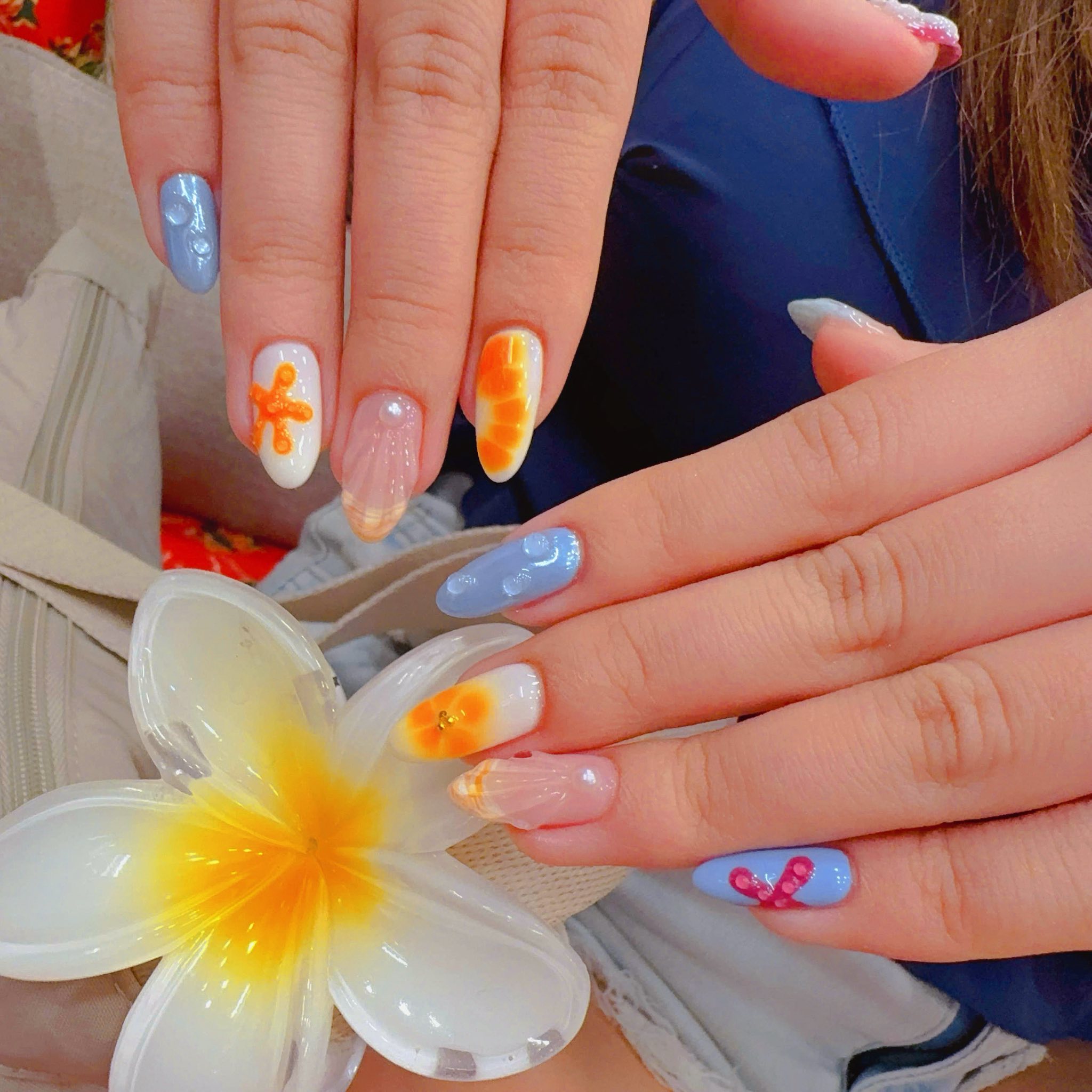 Nail Tết Đi Biển – Đi Du Lịch: Bền Màu, Không Sợ Bong Tróc